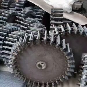 Plastic grinding machine blade